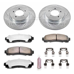 Power Stop K1931-36 Z36 Severe-Duty Truck And Tow 1-Click Brake Kit (Front) for 2002-2005 Ford Explorer product image