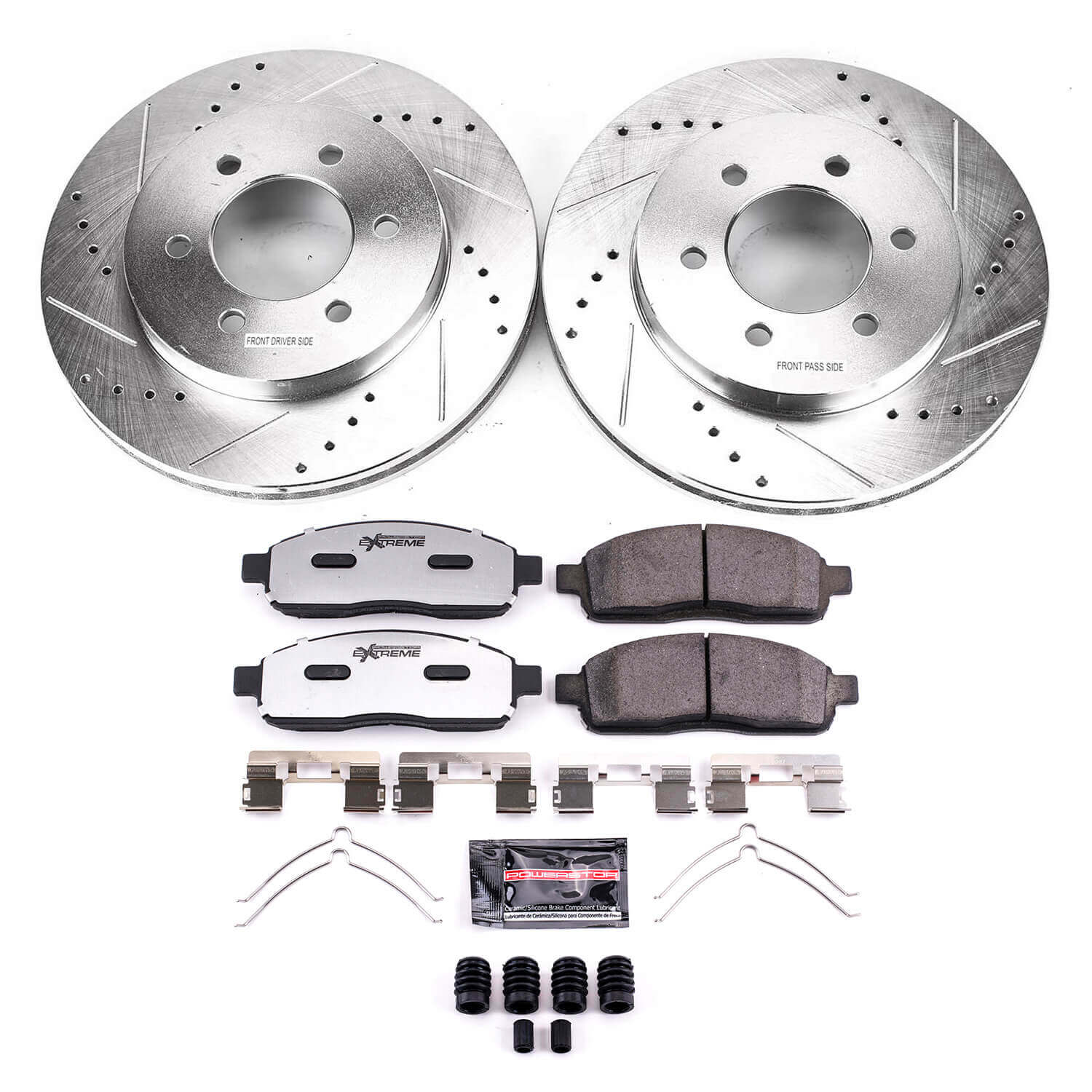 Power Stop K1943-36 Z36 Severe-Duty Truck And Tow 1-Click Brake Kit (Front) for 2004-2008 Ford F-150 4 product image