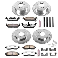 Power Stop K1944-36 Z36 Severe-Duty Truck And Tow 1-Click Brake Kit (Front And Rear) for 2004-2008 Ford F-150 4 product image