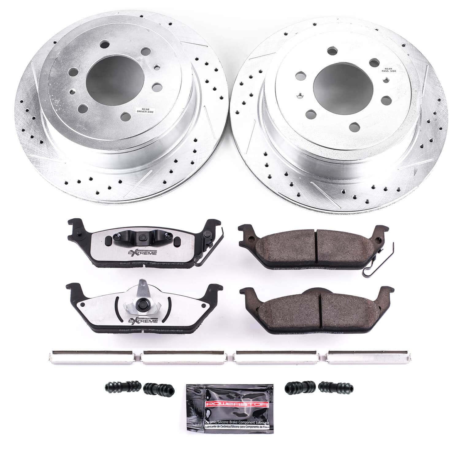 Power Stop K1950-36 Z36 Severe-Duty Truck And Tow 1-Click Brake Kit (Rear) for 2004-2011 Ford F-150 product image