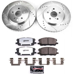 Power Stop K196-36 Z36 Severe-Duty Truck And Tow 1-Click Front Brake Kit for 2004-2009 Lexus RX330 product image