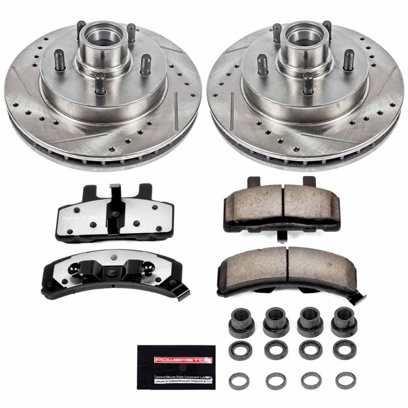 Power Stop K1990-36 Z36 Severe-Duty Truck And Tow 1-Click Brake Kit (Front) for 1992-2002 Chevrolet C1500 product image