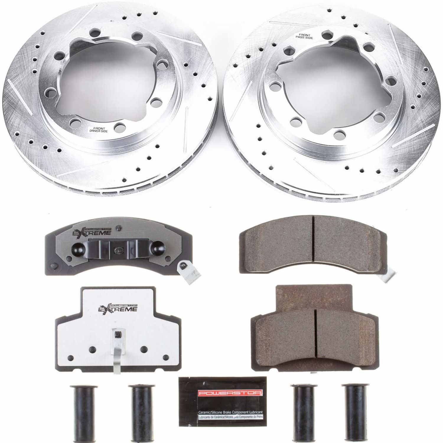 Power Stop K1992-36 Z36 Severe-Duty Truck And Tow 1-Click Brake Kit (Front) for 1990-2000 Chevrolet K3500 product image