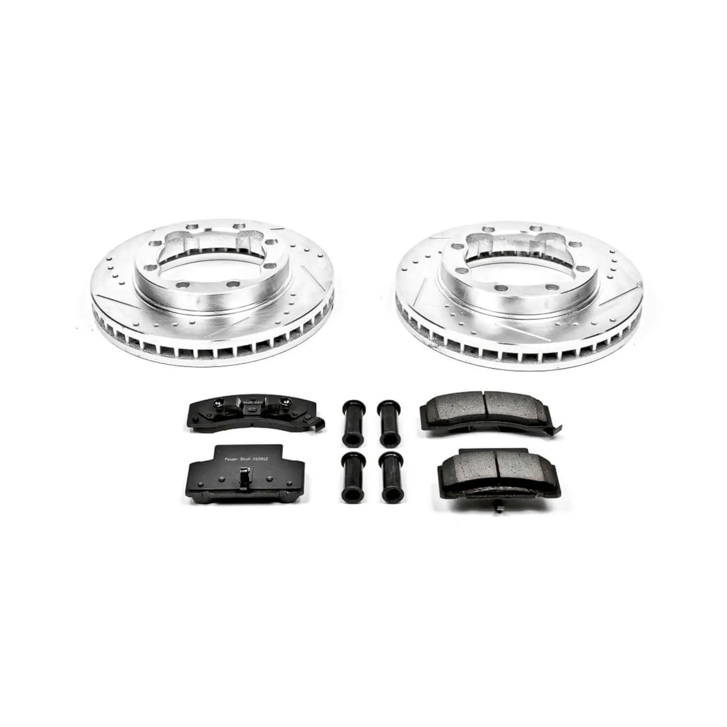 Power Stop K1992 - Z23 Evolution Sport Performance 1-Click Brake Kit With Hardware (Front)