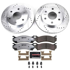 Power Stop K2009-36 Z36 Severe-Duty Truck And Tow 1-Click Brake Kit (Front) for 1999-2008 Cadillac Escalade product image