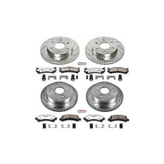 Power Stop K2017-36 Z36 Severe-Duty Truck And Tow 1-Click Brake Kit (Front And Rear) for 2003-2005 Chevrolet Express 2500 product image