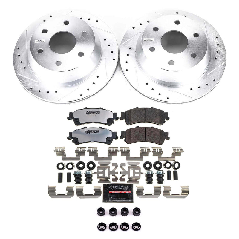 Power Stop K2018-36 Z36 Severe-Duty Truck And Tow 1-Click Brake Kit (Rear) for 1999-2007 Chevrolet Astro product image