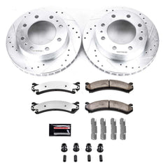 Power Stop K2020-36 Z36 Severe-Duty Truck And Tow 1-Click Brake Kit (Front) for 1999-2020 Cadillac Deville product image