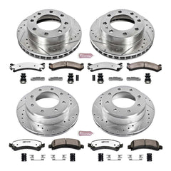 Power Stop K2025-36 Z36 Severe-Duty Truck And Tow 1-Click Brake Kit (Front And Rear) for 2003-2020 Chevrolet Express 2500 product image