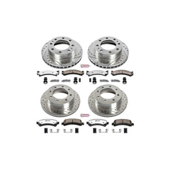 Power Stop K2029-36 Z36 Severe-Duty Truck And Tow 1-Click Brake Kit (Front And Rear) for 2006-2016 Chevrolet Express 2500 product image