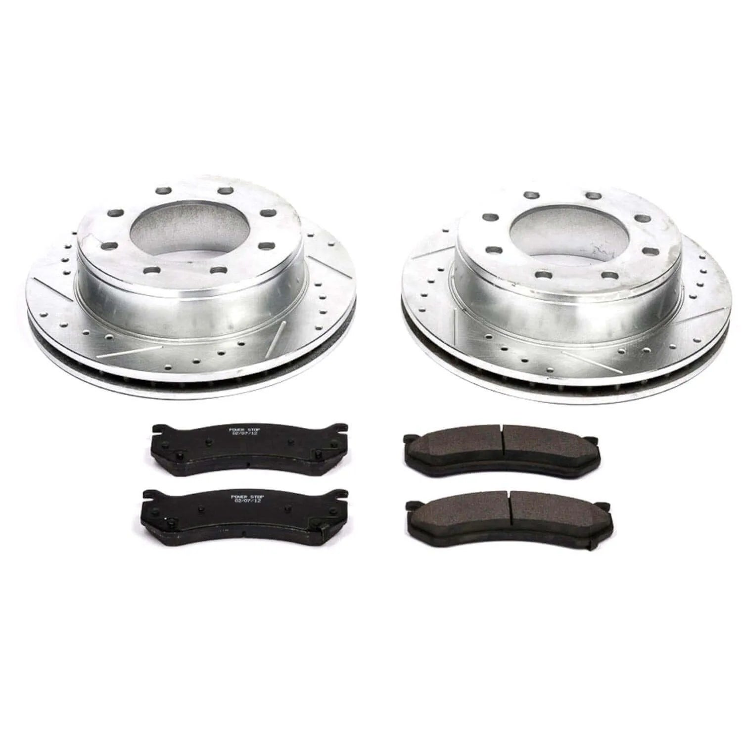 Power Stop K2036 - Z23 Evolution Sport Performance 1-Click Brake Kit With Hardware (Rear)