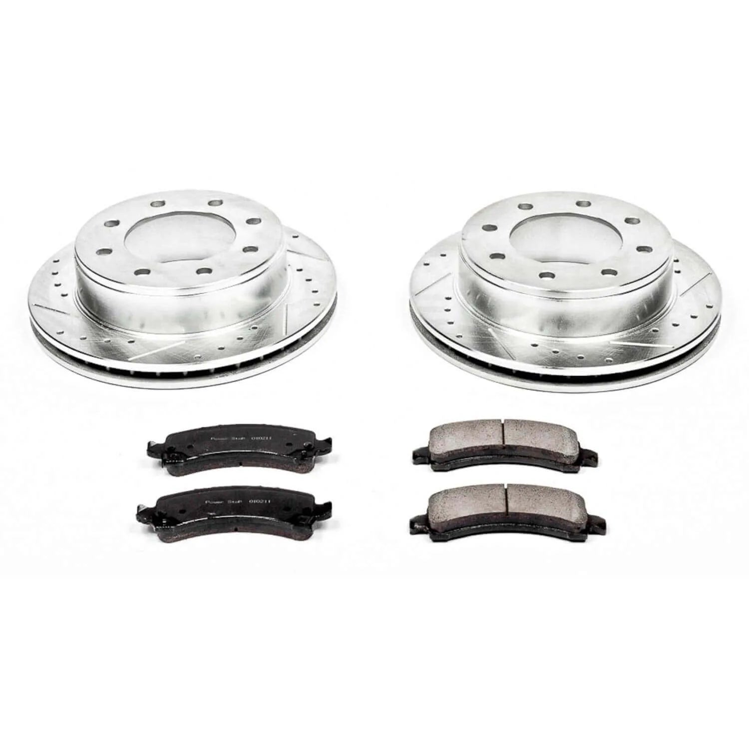 Power Stop K2039 - Z23 Evolution Sport Performance 1-Click Brake Kit With Hardware - 86 mm Tall (Rear)