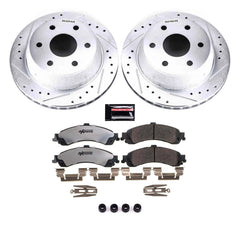 Power Stop K2046-36 Z36 Severe-Duty Truck And Tow 1-Click Brake Kit (Rear) for 2000-2007 Cadillac Escalade product image