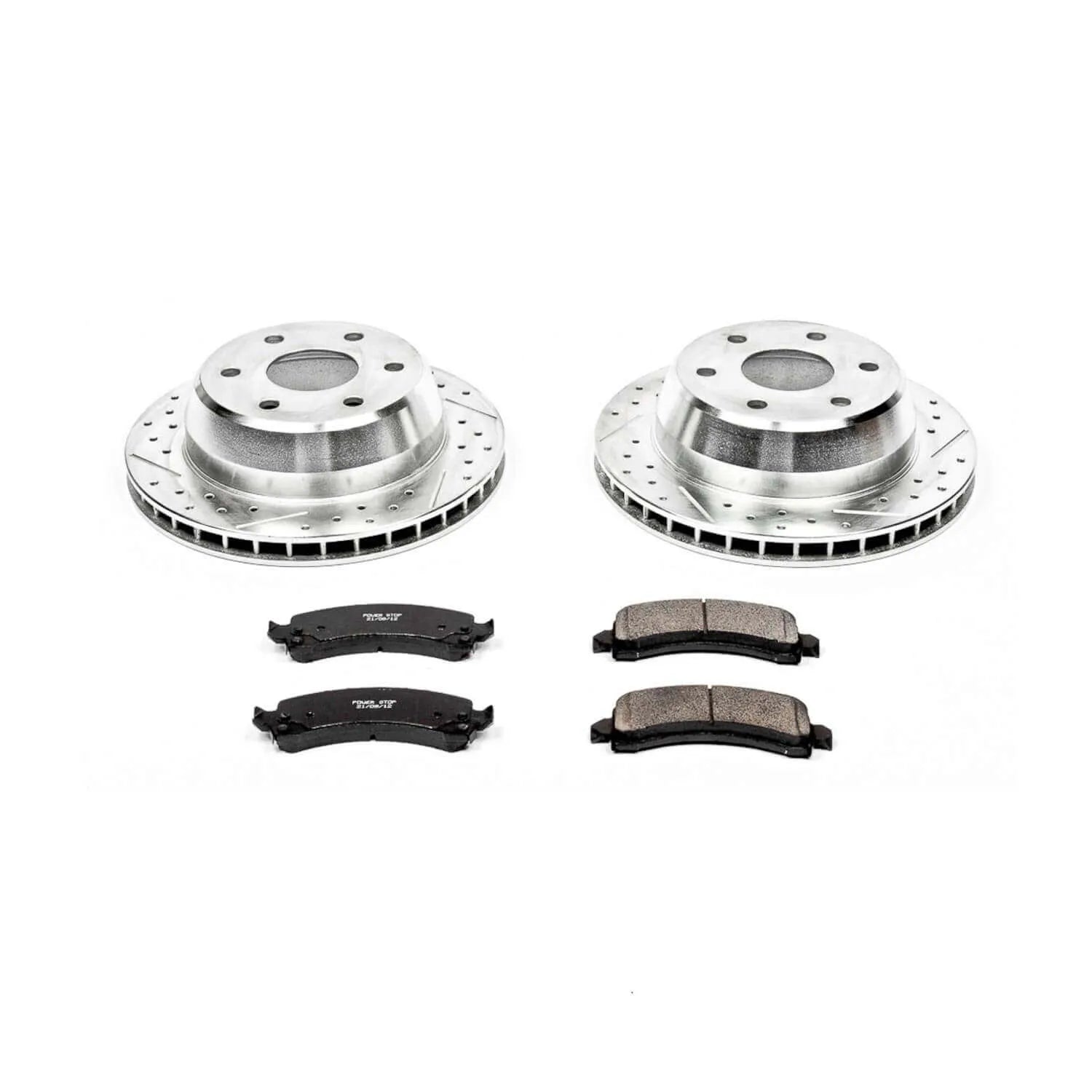 Power Stop K2047 - Z23 Evolution Sport Performance 1-Click Brake Kit With Hardware (Rear)