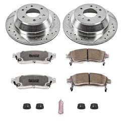 Power Stop K2050-26 - Z26 Extreme Street Warrior 1-Click Brake Kit (Rear) vehicle fitment brake part