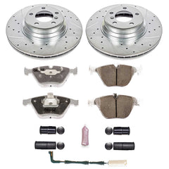 Power Stop K2054-26 Z26 Extreme Street Warrior 1-Click Brake Kit (Front) for 2002-2008 BMW 745I product image