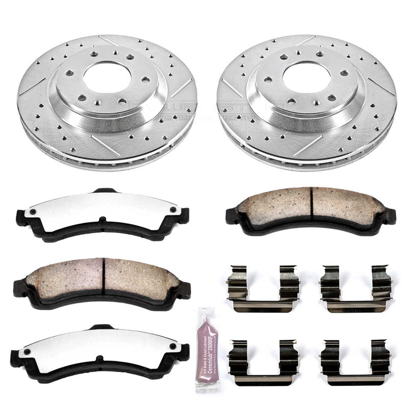 Power Stop K2057-36 Z36 Severe-Duty Truck And Tow 1-Click Brake Kit (Front) for 2002-2005 Buick Rainier product image