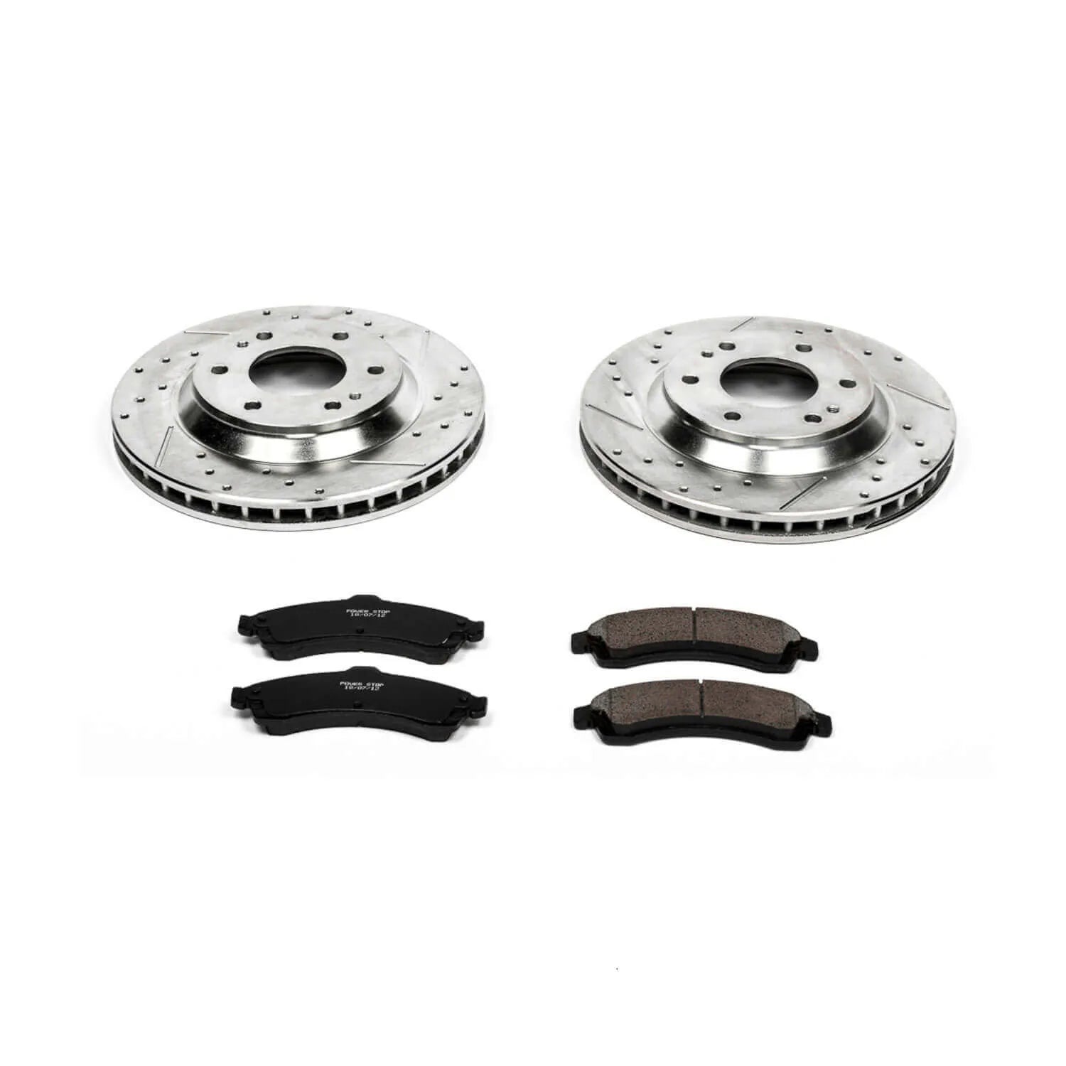 Power Stop K2057 - Z23 Evolution Sport Performance 1-Click Brake Kit With Hardware (Front)