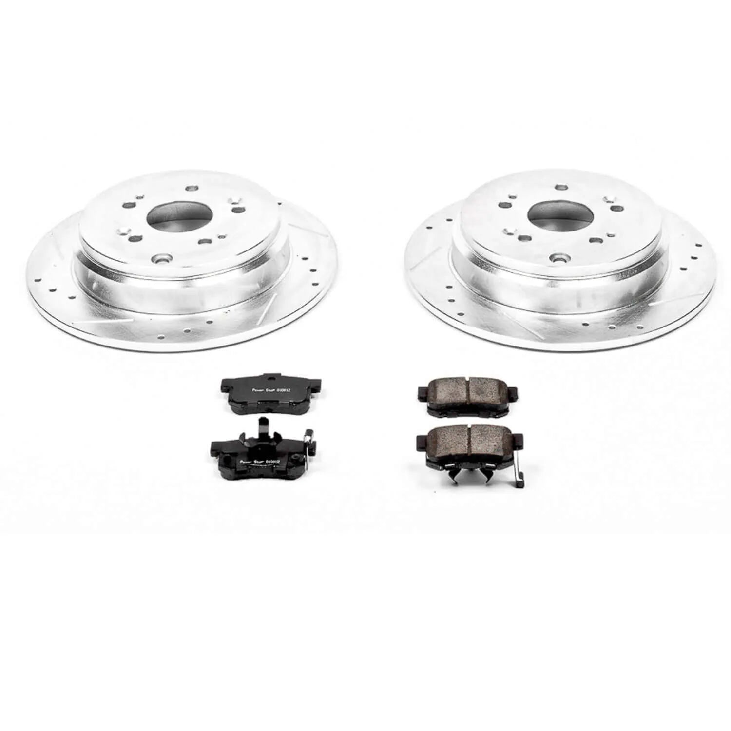 Power Stop K206 - Z23 Evolution Sport Performance 1-Click Brake Kit With Hardware (Rear)