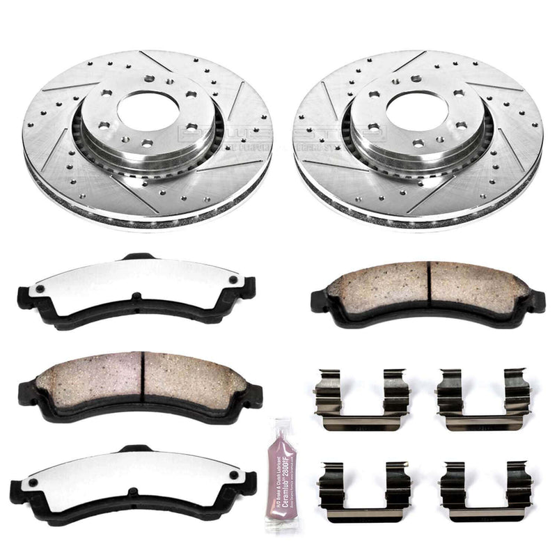 Power Stop K2061-36 Z36 Severe-Duty Truck And Tow 1-Click Brake Kit (Front) for 2002-2006 Buick Rainier product image