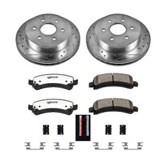 Power Stop K2065-36 Z36 Severe-Duty Truck And Tow 1-Click Brake Kit (Rear) for 2003-2005 Chevrolet Express 2500 product image