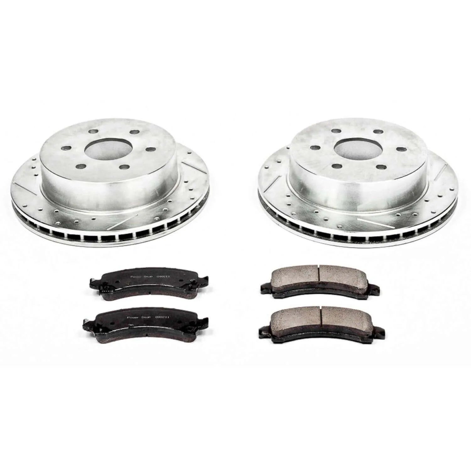 Power Stop K2065 - Z23 Evolution Sport Performance 1-Click Brake Kit With Hardware (Rear)