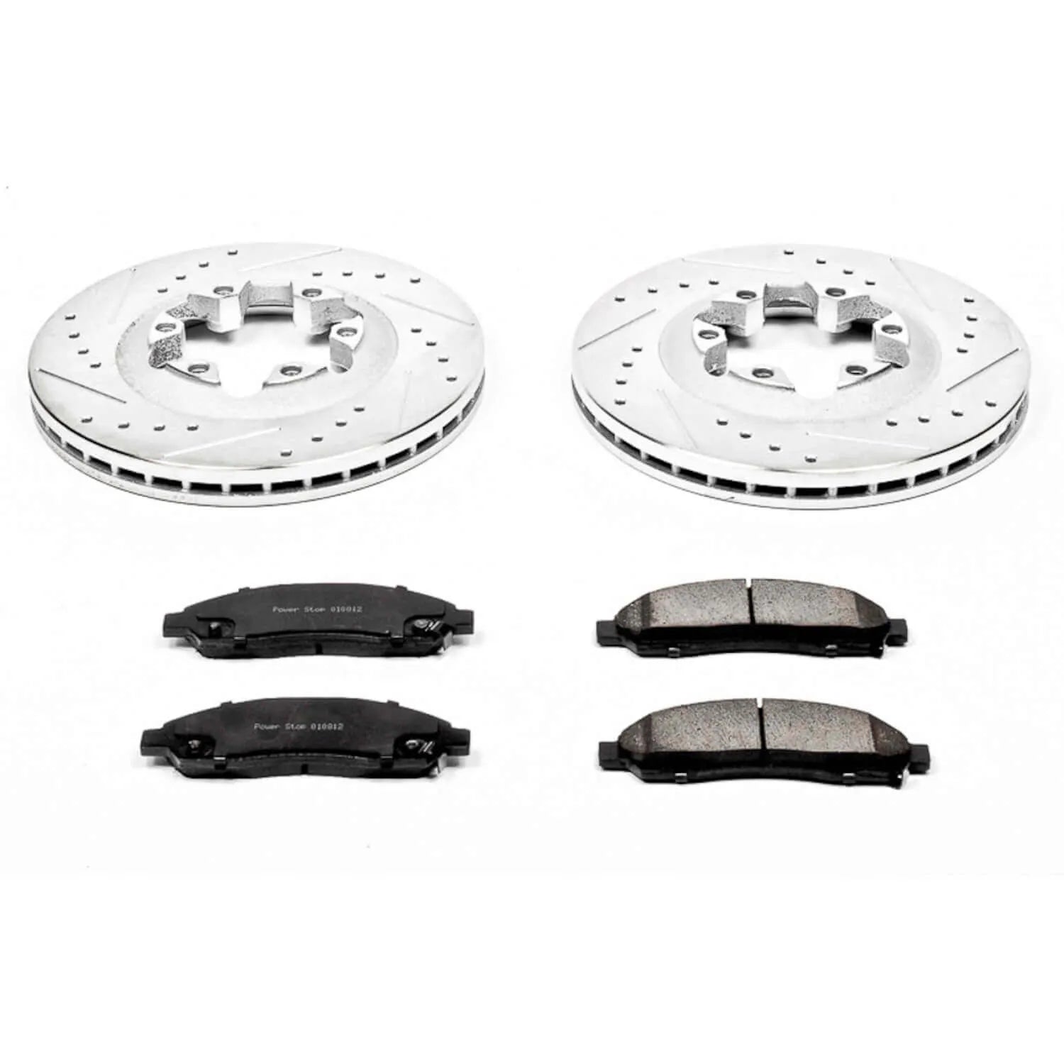 Power Stop K2066 - Z23 Evolution Sport Performance 1-Click Brake Kit With Hardware (Front)