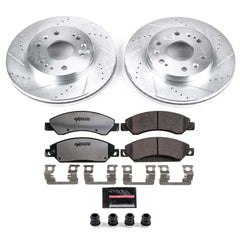 Power Stop K2067-36 Z36 Severe-Duty Truck And Tow 1-Click Brake Kit (Front) for 2005-2008 Cadillac Escalade product image