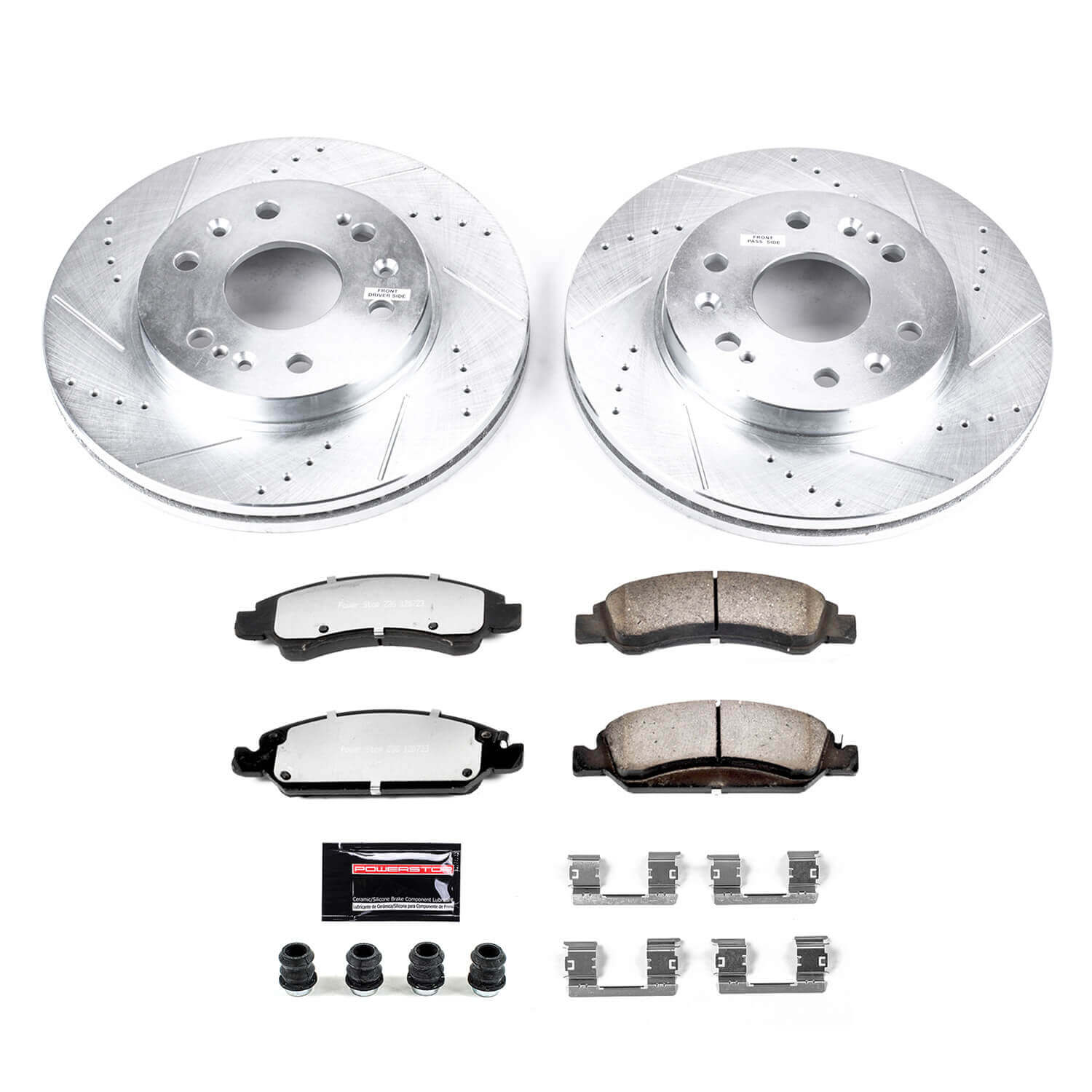 Power Stop K2069-36 Z36 Severe-Duty Truck And Tow 1-Click Brake Kit (Front) for 2007-2020 Cadillac Escalade product image