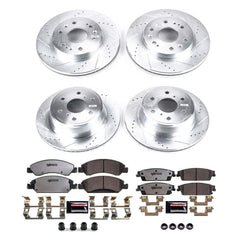 Power Stop K2070-36 Z36 Severe-Duty Truck And Tow 1-Click Brake Kit (Front And Rear) for 2007-2014 Cadillac Escalade product image