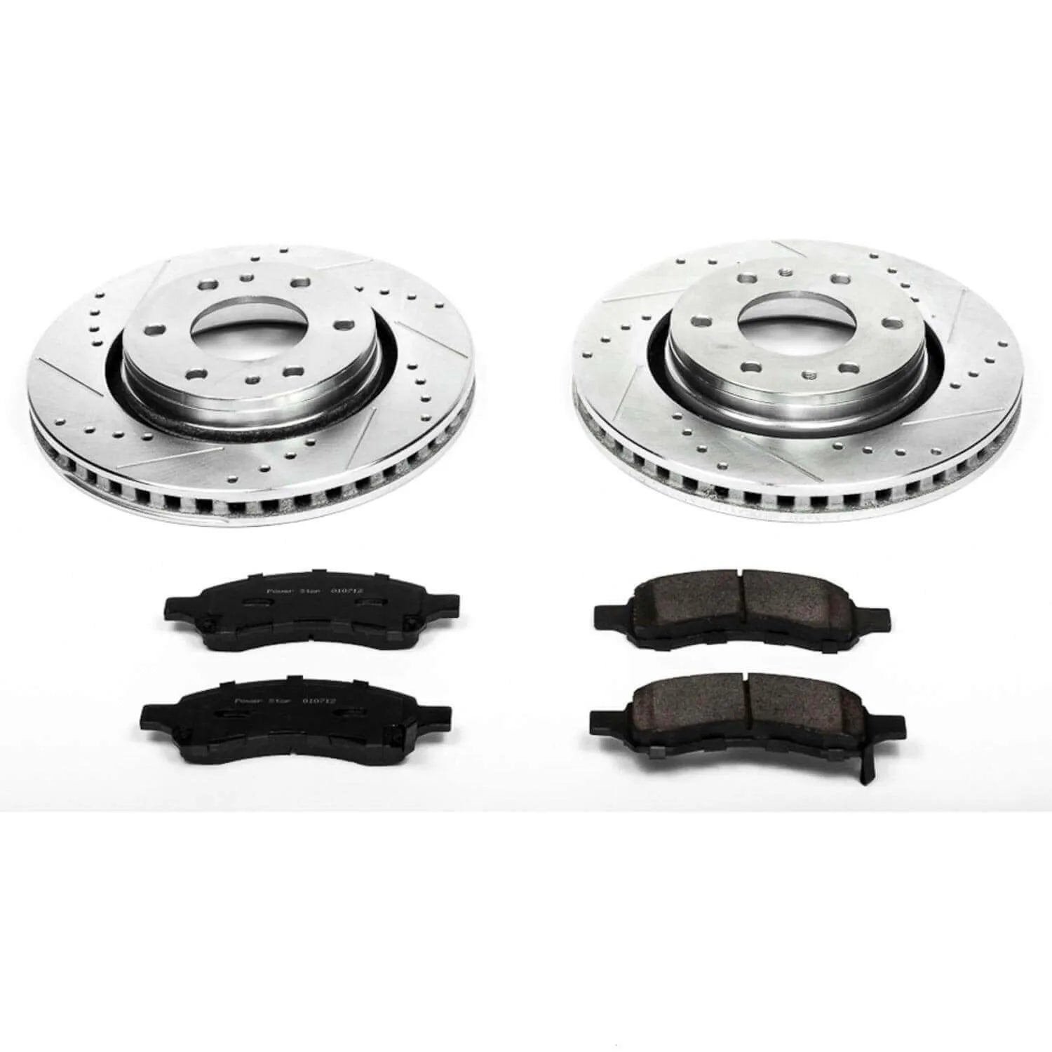 Power Stop K2084 - Z23 Evolution Sport Performance 1-Click Brake Kit With Hardware (Front)