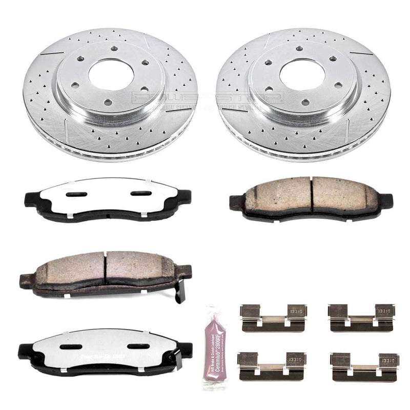 Power Stop K211-36 Z36 Severe-Duty Truck And Tow 1-Click Brake Kit (Front) for 2005-2007 INFINITI QX56 product image