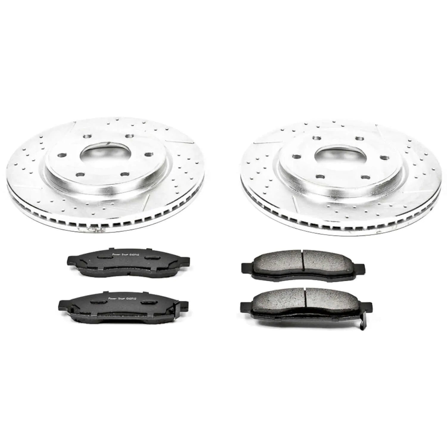Power Stop K211 - Z23 Evolution Sport Performance 1-Click Brake Kit With Hardware (Front)