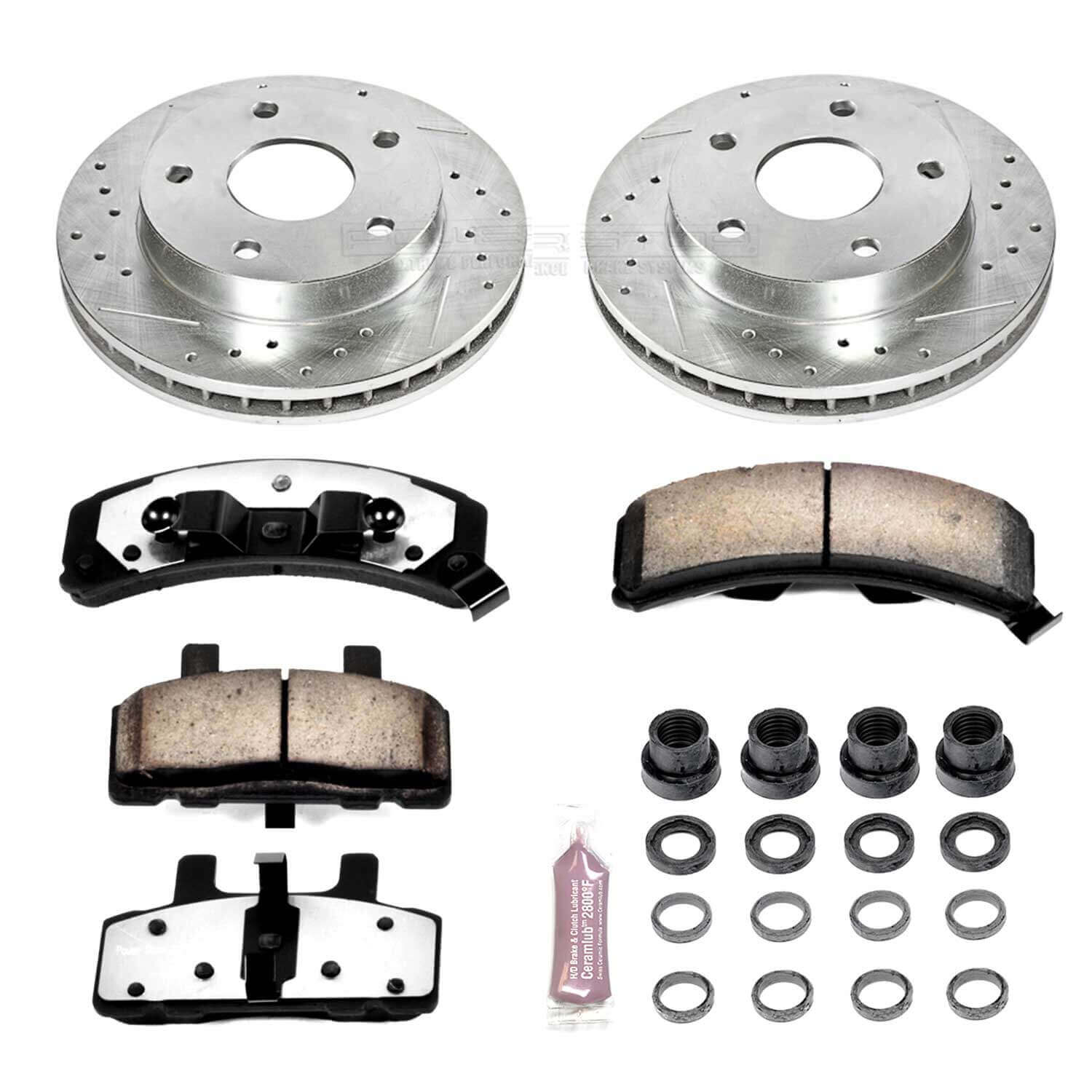 Power Stop K2126-36 Z36 Severe-Duty Truck And Tow 1-Click Brake Kit (Front) for 1994-1999 Dodge RAM 1500 4 product image