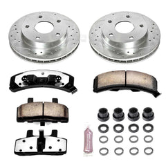 Power Stop K2126-36 Z36 Severe-Duty Truck And Tow 1-Click Brake Kit (Front) for 1994-1999 Dodge RAM 1500 4 product image