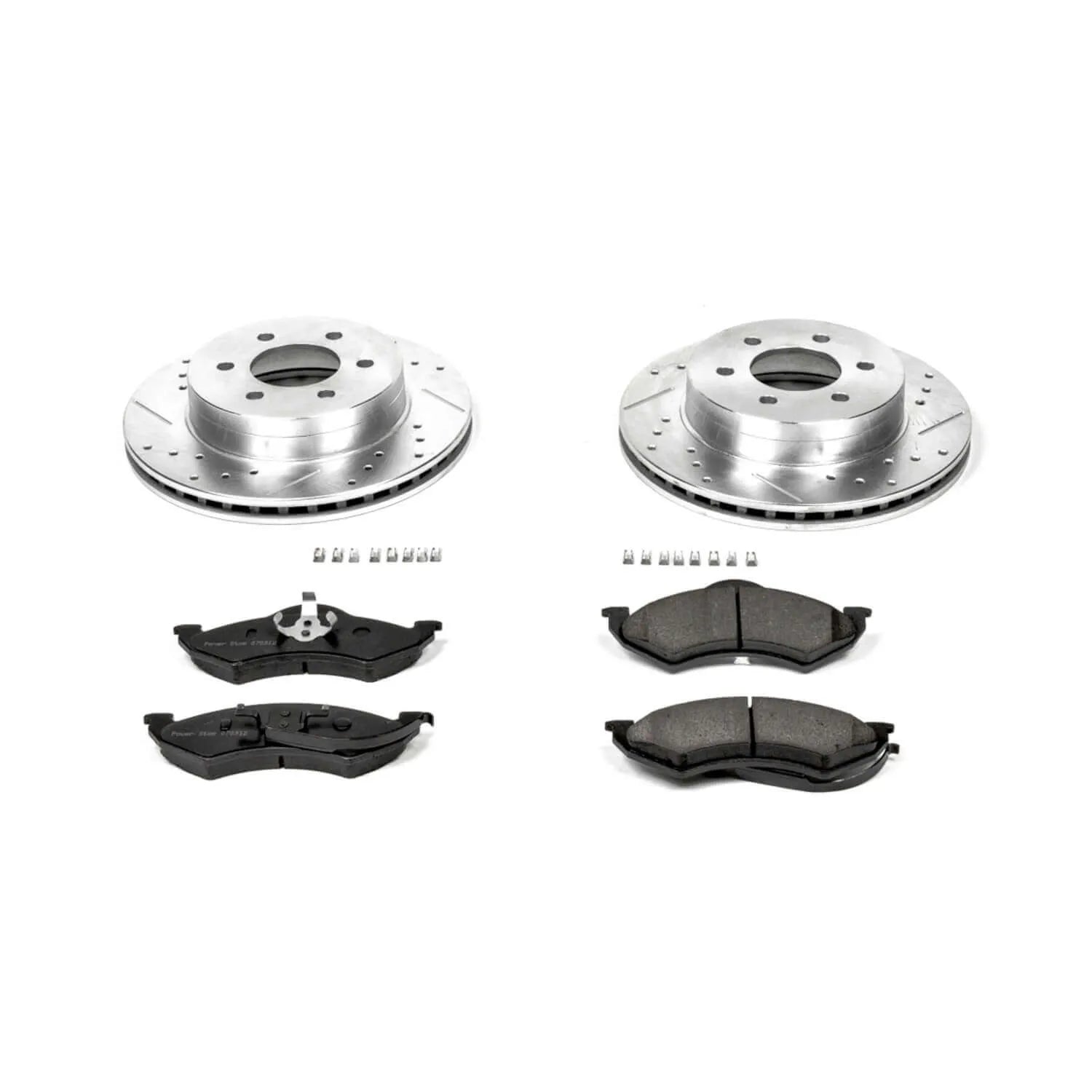 Power Stop K2138 - Z23 Evolution Sport Performance 1-Click Brake Kit With Hardware (Front)