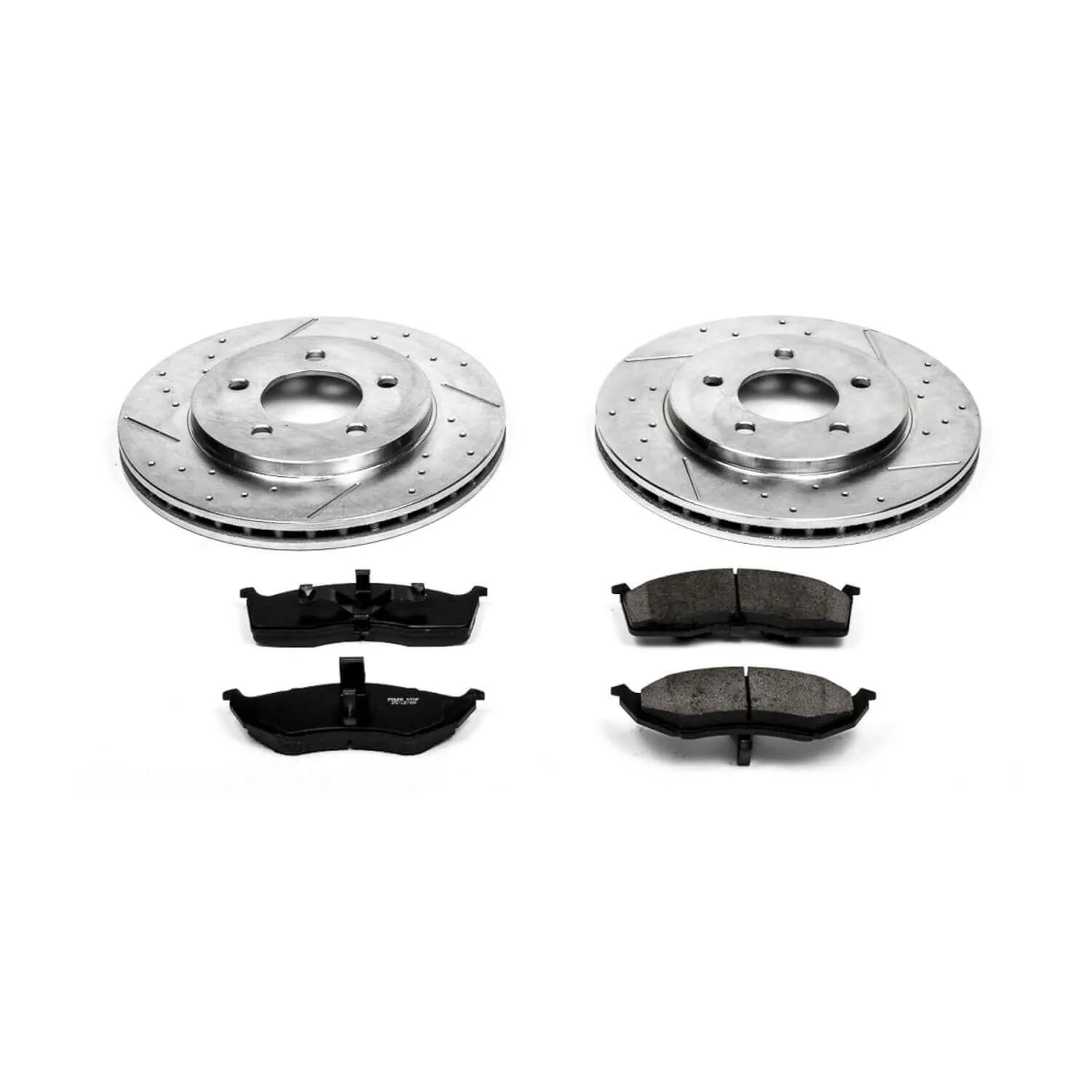 Power Stop K2140 - Z23 Evolution Sport Performance 1-Click Brake Kit With Hardware (Front)