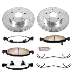 Power Stop K2147-36 Z36 Severe-Duty Truck And Tow 1-Click Brake Kit (Front) for 1999-2002 Jeep Grand Cherokee product image