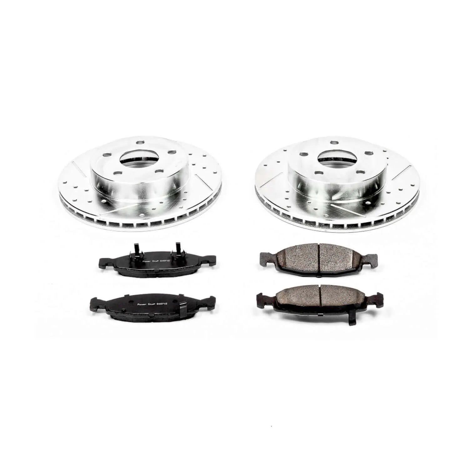 Power Stop K2147 - Z23 Evolution Sport Performance 1-Click Brake Kit With Hardware (Front)