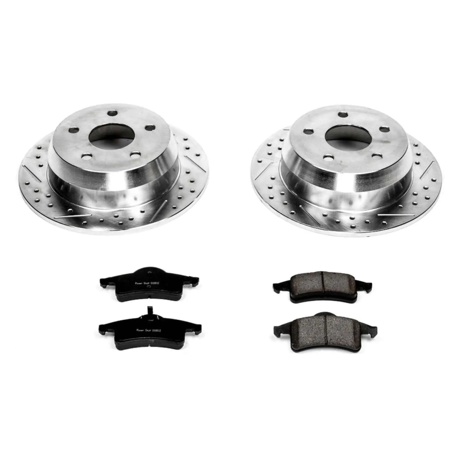 Power Stop K2151 - Z23 Evolution Sport Performance 1-Click Brake Kit With Hardware (Rear)