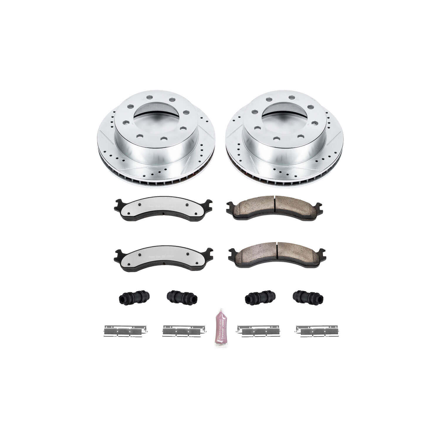 Power Stop K2156-36 Z36 Severe-Duty Truck And Tow 1-Click Brake Kit (Front) for 2000-2002 Dodge RAM 2500 product image