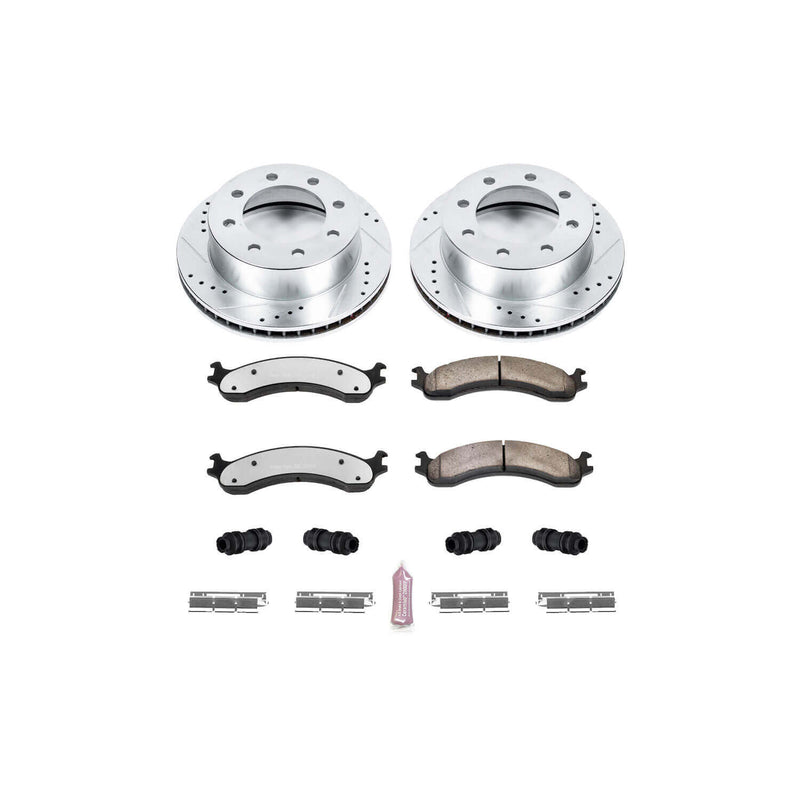 Power Stop K2156-36 Z36 Severe-Duty Truck And Tow 1-Click Brake Kit (Front) for 2000-2002 Dodge RAM 2500 product image