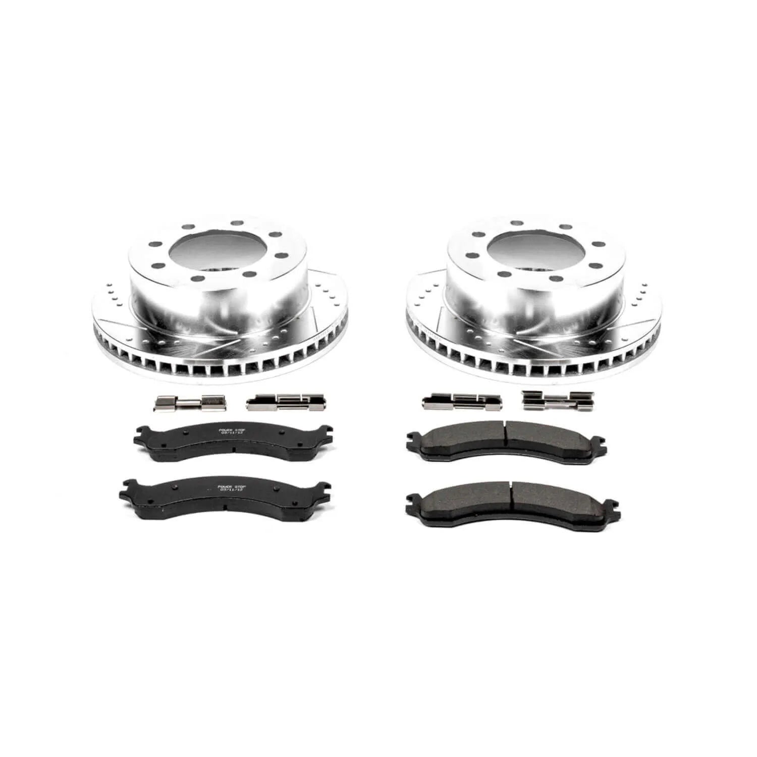 Power Stop K2156 - Z23 Evolution Sport Performance 1-Click Brake Kit With Hardware (Front)