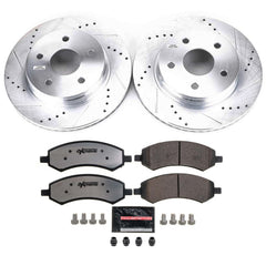 Power Stop K2163-36 Z36 Severe-Duty Truck And Tow 1-Click Brake Kit (Front) for 2006-2024 Chrysler Aspen product image