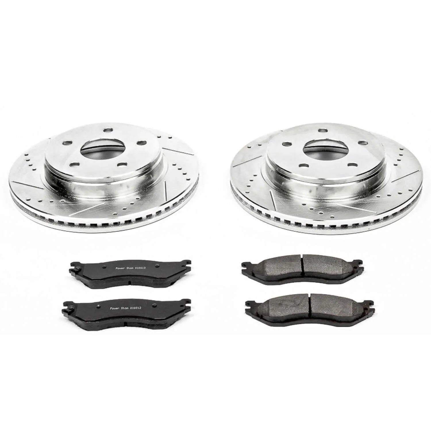 Power Stop K2165 - Z23 Evolution Sport Performance 1-Click Brake Kit With Hardware (Front)