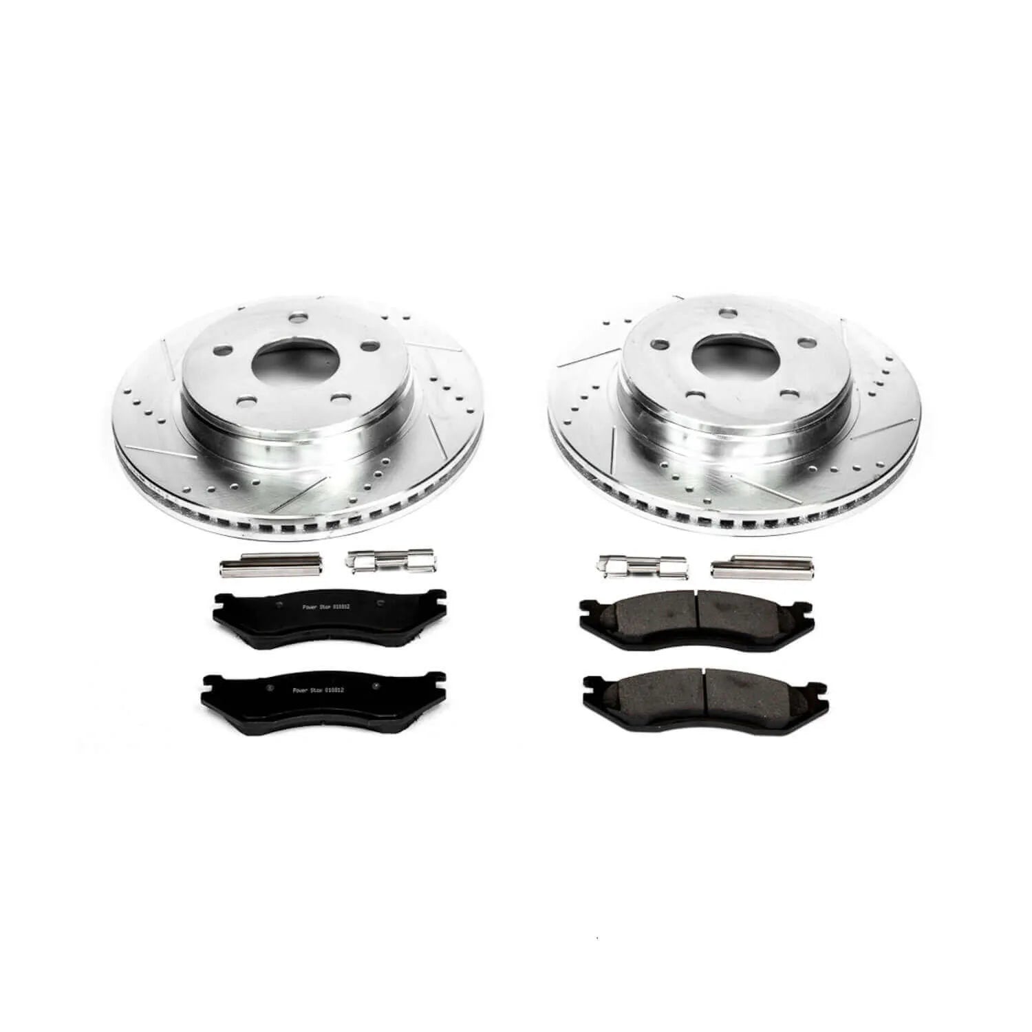 Power Stop K2167 - Z23 Evolution Sport Performance 1-Click Brake Kit With Hardware (Front)
