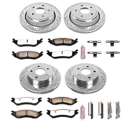 Power Stop K2168-36 Z36 Severe-Duty Truck And Tow 1-Click Brake Kit (Front And Rear) for 2003-2005 Dodge RAM 1500 product image