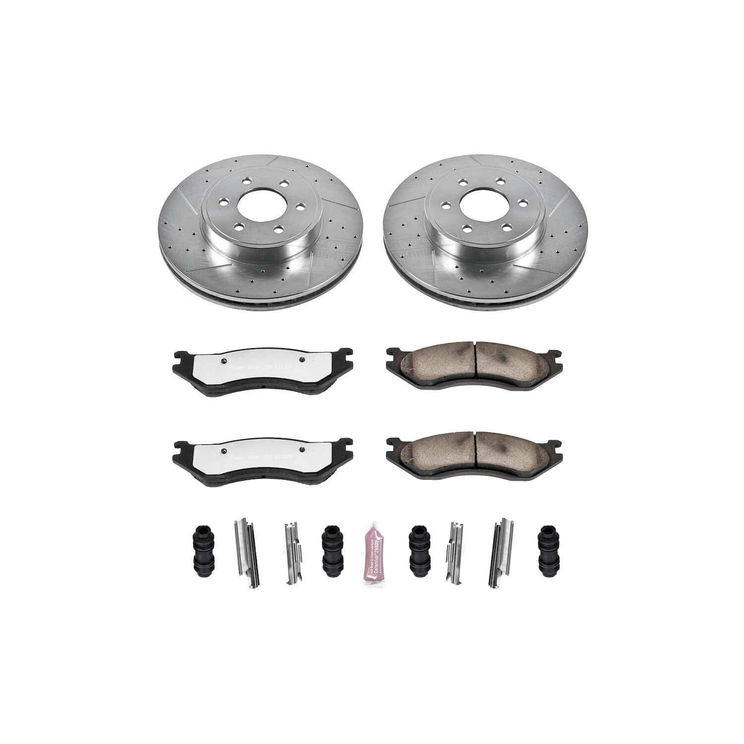 Power Stop K2178-36 Z36 Severe-Duty Truck And Tow 1-Click Brake Kit (Front) for 2003 Dodge Durango product image