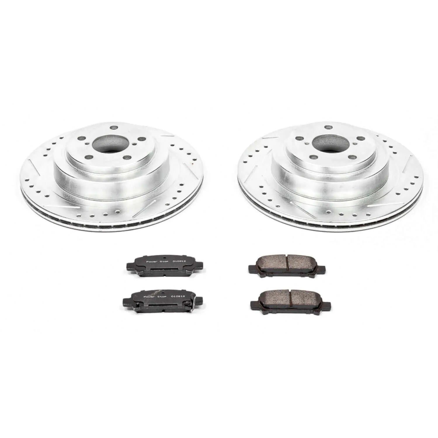 Power Stop K219 - Z23 Evolution Sport Performance 1-Click Brake Kit With Hardware (Rear)