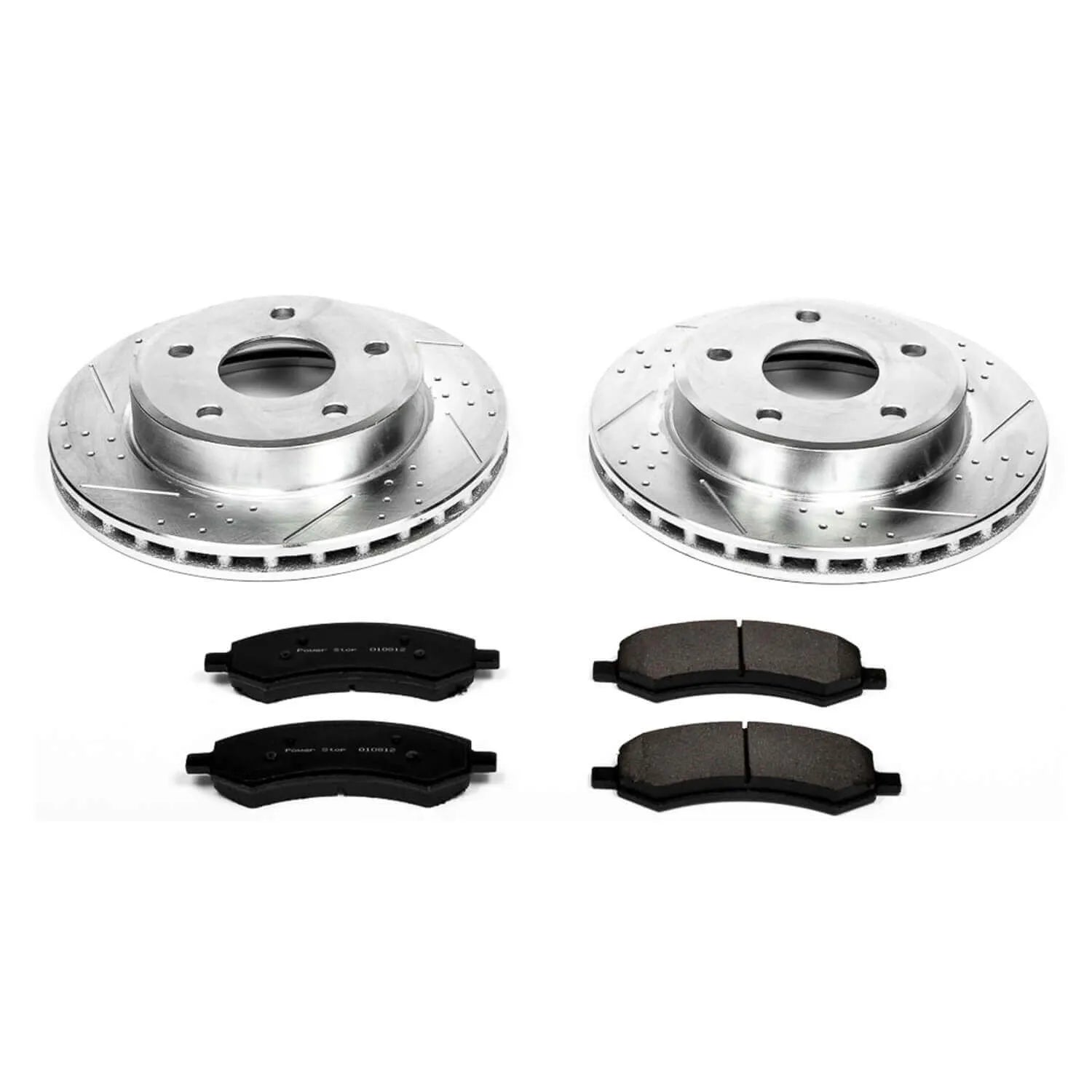Power Stop K2193 - Z23 Evolution Sport Performance 1-Click Brake Kit With Hardware (Front)